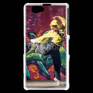 Coque Sony Xperia Z1 Compact Street dance girl 2