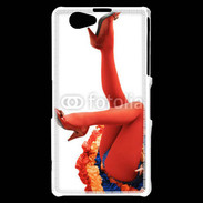 Coque Sony Xperia Z1 Compact French Cancan 3