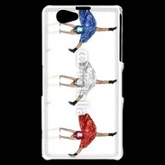 Coque Sony Xperia Z1 Compact French Cancan 6