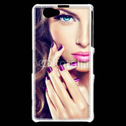 Coque Sony Xperia Z1 Compact Ongle glamour
