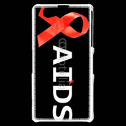 Coque Sony Xperia Z1 Compact Solidarité Sida