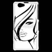 Coque Sony Xperia Z1 Compact Coiffure