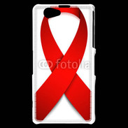 Coque Sony Xperia Z1 Compact Ruban contre le sida