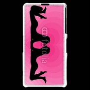 Coque Sony Xperia Z1 Compact Femmes qui s'embrassent