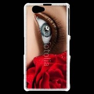 Coque Sony Xperia Z1 Compact Fleurs glamour 5
