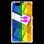 Coque Sony Xperia Z1 Compact Gay keyboard
