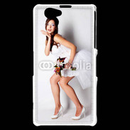 Coque Sony Xperia Z1 Compact Mariée glamour 