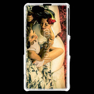Coque Sony Xperia Z1 Compact Couple lesbiennes romantiques