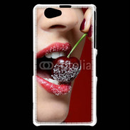 Coque Sony Xperia Z1 Compact Cerise sexy 5
