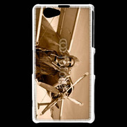 Coque Sony Xperia Z1 Compact Femme pilote d'avion