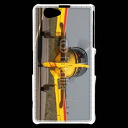 Coque Sony Xperia Z1 Compact Cap 10 jaune sur taxiway