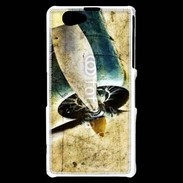 Coque Sony Xperia Z1 Compact Vintage aviation 55