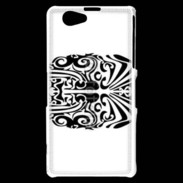 Coque Sony Xperia Z1 Compact Tatouage Maori 5