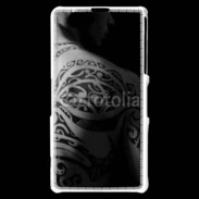 Coque Sony Xperia Z1 Compact Tatouage Tribal 6