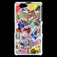 Coque Sony Xperia Z1 Compact Variété de timbres