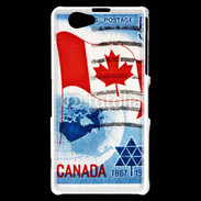 Coque Sony Xperia Z1 Compact Timbre canadien 1967