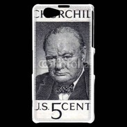 Coque Sony Xperia Z1 Compact Timbre Churchill USA 