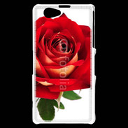 Coque Sony Xperia Z1 Compact Rose rouge