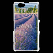 Coque Sony Xperia Z1 Compact La lavande en Provence