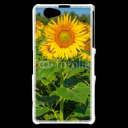 Coque Sony Xperia Z1 Compact Champs de Tournesol