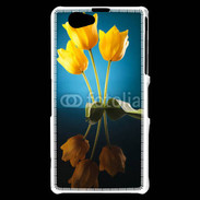 Coque Sony Xperia Z1 Compact Miroir de tulipes