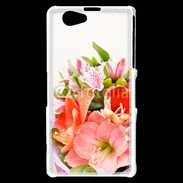 Coque Sony Xperia Z1 Compact Bouquet de fleurs 2