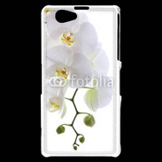 Coque Sony Xperia Z1 Compact Orchidée blanche