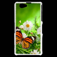 Coque Sony Xperia Z1 Compact Papillon dans la nature