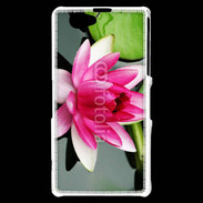 Coque Sony Xperia Z1 Compact Fleur de nénuphar
