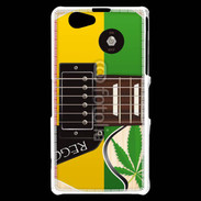 Coque Sony Xperia Z1 Compact Guitare Reggae