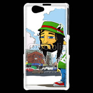 Coque Sony Xperia Z1 Compact Rasta caractère