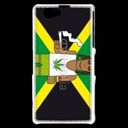 Coque Sony Xperia Z1 Compact Rasta drapeau 10