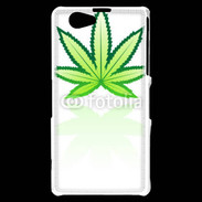Coque Sony Xperia Z1 Compact Feuille de cannabis 2