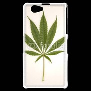 Coque Sony Xperia Z1 Compact Feuille de cannabis 3