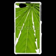 Coque Sony Xperia Z1 Compact Feuille de cannabis 4