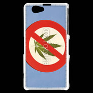 Coque Sony Xperia Z1 Compact Interdiction de cannabis 3