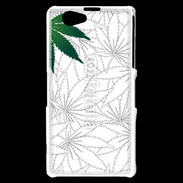 Coque Sony Xperia Z1 Compact Fond cannabis