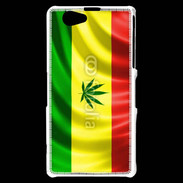 Coque Sony Xperia Z1 Compact Drapeau cannabis