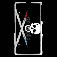 Coque Sony Xperia Z1 Compact Tête de mort drogue