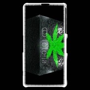 Coque Sony Xperia Z1 Compact Cube de cannabis