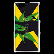 Coque Sony Xperia Z1 Compact Rasta Reggae Musique 2