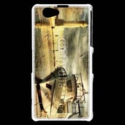 Coque Sony Xperia Z1 Compact Phare et bateau Vintage