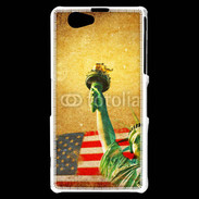 Coque Sony Xperia Z1 Compact Vintage USA 15