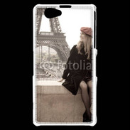 Coque Sony Xperia Z1 Compact Vintage Tour Eiffel 30