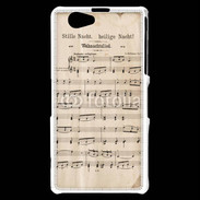 Coque Sony Xperia Z1 Compact Vintage partitions
