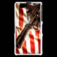 Coque Sony Xperia Z1 Compact Gun controle