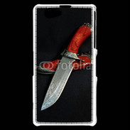 Coque Sony Xperia Z1 Compact Couteau 1