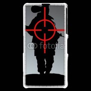 Coque Sony Xperia Z1 Compact Soldat dans la ligne de mire