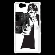 Coque Sony Xperia Z1 Compact Gun