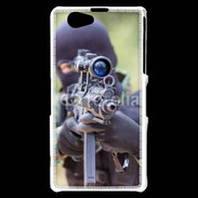 Coque Sony Xperia Z1 Compact Soldat tireur d'élite